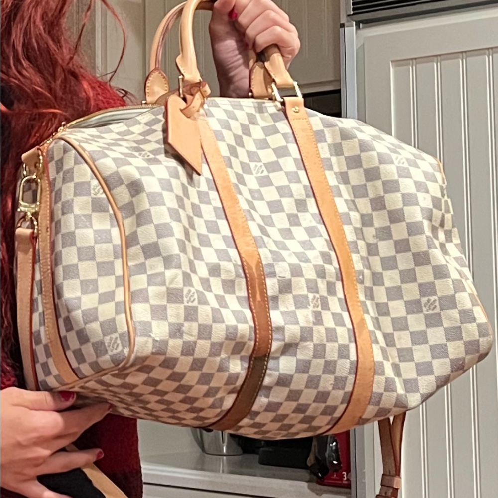 Louis Vuitton Keepall Bag Damier 55